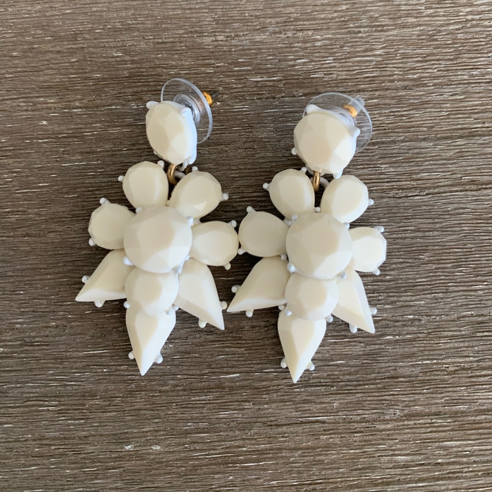 J. Crew Factory Opaque statement dangle earrings